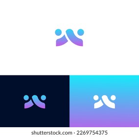 Letter W Logo Design Vector Illustration Design Editable Resizable EPS 10.