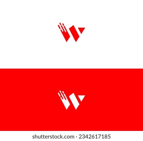 Letter W Logo Design Vector Illustration Design Editable Resizable EPS 10.