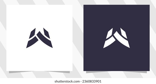 letter w logo design vector