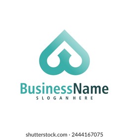 Letter W logo design vector. Creative Initial W logo concepts template