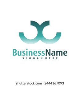 Vector de diseño de logotipo W. Creative Initial W logo conceptos Plantilla