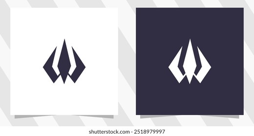 letter w logo design vector