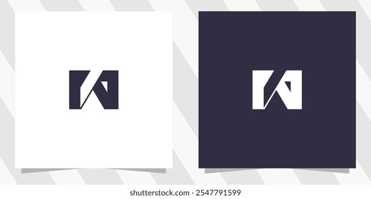 letter w logo design vector