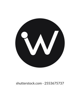 Letter W logo design vector illustration