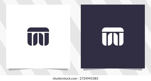 letra w logotipo design vetor