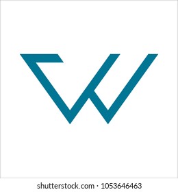 Letter W logo icon design template elements

