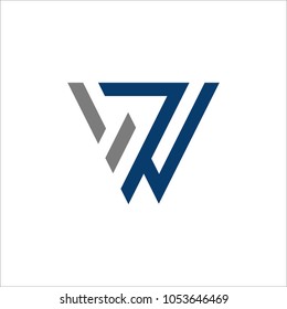 Letter W logo icon design template elements

