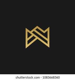 Letter W logo icon design template elements - vector sign