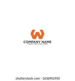 Letter W logo icon design template elements