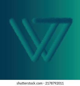Letter W logo icon design template elements