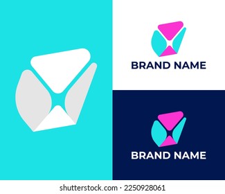 Letter W logo icon design template elements