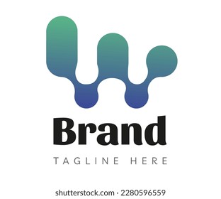 Letter W logo icon design template elements. Usable for Branding, Business and Technology Logos.