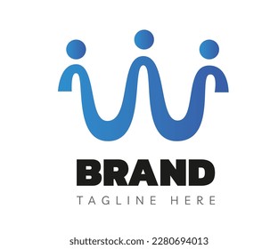 Letter W logo icon design template elements. Usable for Branding and Business Logos.
