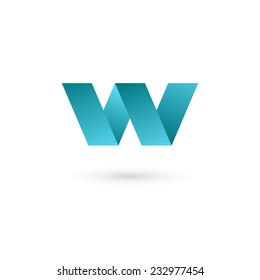 Letter W logo icon design template elements 