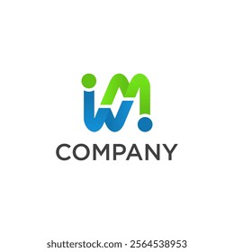 Letter W logo icon design template elements. Can be used for application, corporate identity, business card, banner, web design.