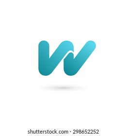 Letter W logo icon design template elements