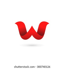 Letter W logo icon design template elements
