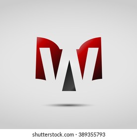 Letter w logo icon design template elements
