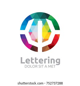 Letter W logo icon design template elements - Stock vector sign