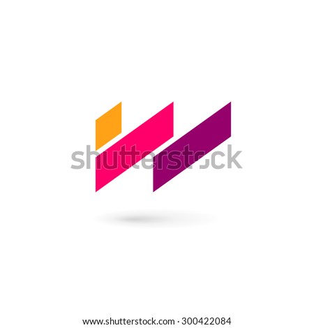 Letter W logo icon design template elements