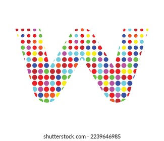 Letter W logo icon vector template elements.