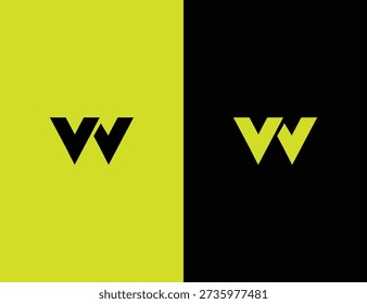 Letter W logo, W Letter mark logo, W Vector logo, W. 