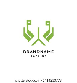 Logo de la letra W Modelo de diseño de logotipo elegante moderno.
