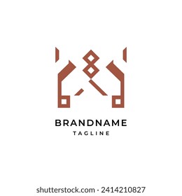 Letter W logo Modern Elegant Logotype Design Template.