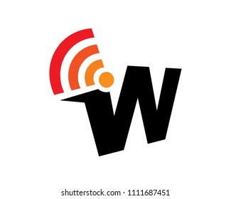 Letter W Logo Symbol Template Design Vector, Emblem, Design Concept, Creative Symbol, Icon