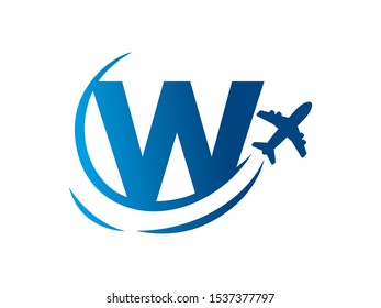 Letter W logo or symbol template design