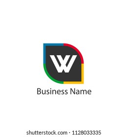 Letter W Logo Template Design