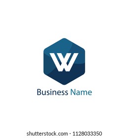 Letter W Logo Template Design