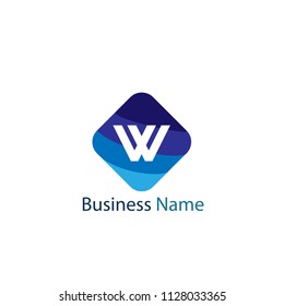 Letter W Logo Template Design
