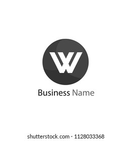 Letter W Logo Template Design
