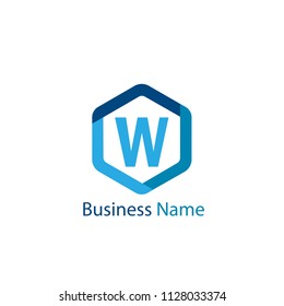 Letter W Logo Template Design