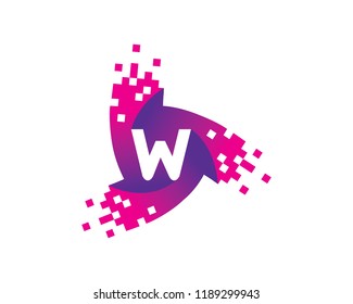 Letter W Logo Template Design Vector, Emblem, Concept Design, Creative Symbol, Icon