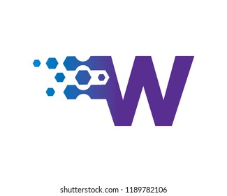 Letter W Logo Template Design Vector, Emblem, Concept Design, Creative Symbol, Icon