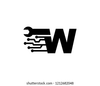 Letter W Logo Template Design Vector, Emblem, Concept Design, Creative Symbol, Icon