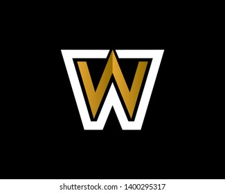 Letter W Logo Template, Icon, Symbol