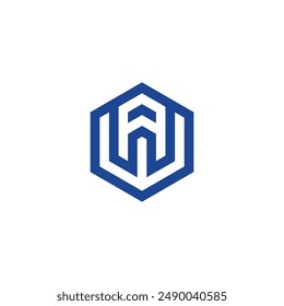 Letter W logo template. Modern elegant logotype