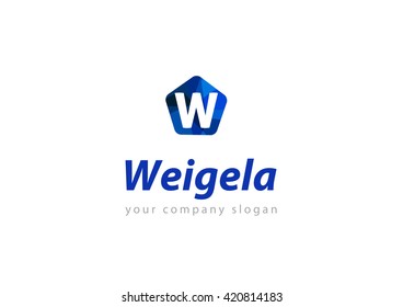letter W logo Template for your company
