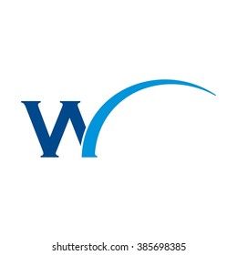 Letter W Logo Vector.