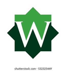 letter W logo vector