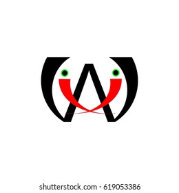 letter W logo vector