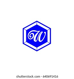 letter W logo vector