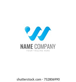 Letter W Logo Vector