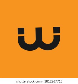 Letter W logo vector design 