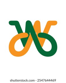 Letter W Logo Vektor Design