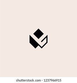 Letter W logo vector icon