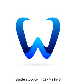 letter w logo vector symbol